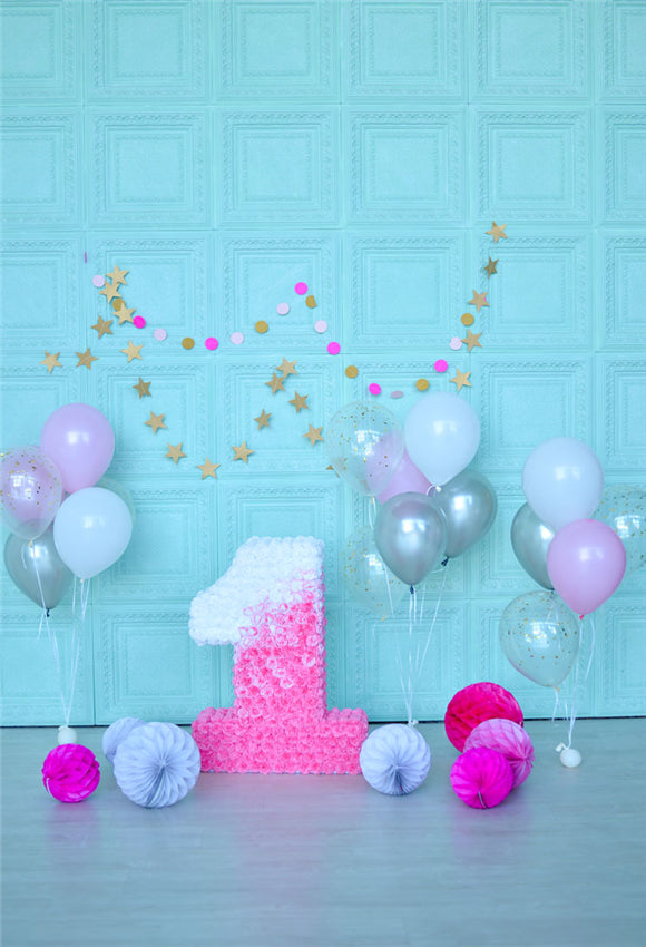 Pink Room Backdrops for Birthday Party Decorations Supplies Baby