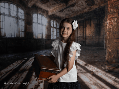 Vintage Brick Room Architecture Portrait Photography Backdrops