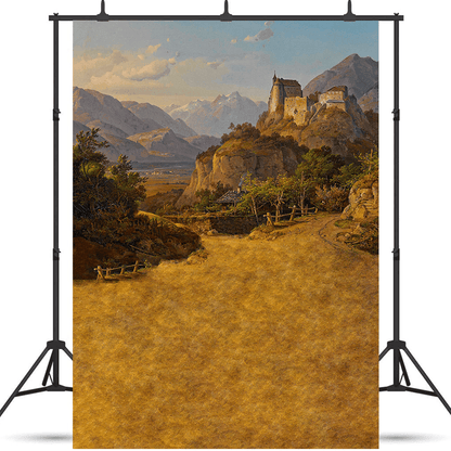 Western Landscape Background Backdrop for Photo SBH0558