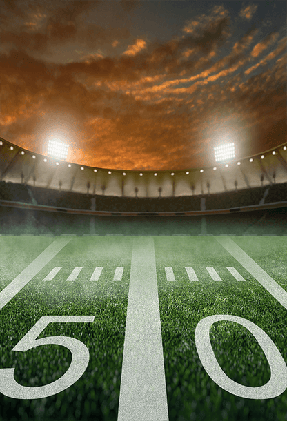 Fabric Football Backdrop Sports Game Stadium Backdrop SBH0655