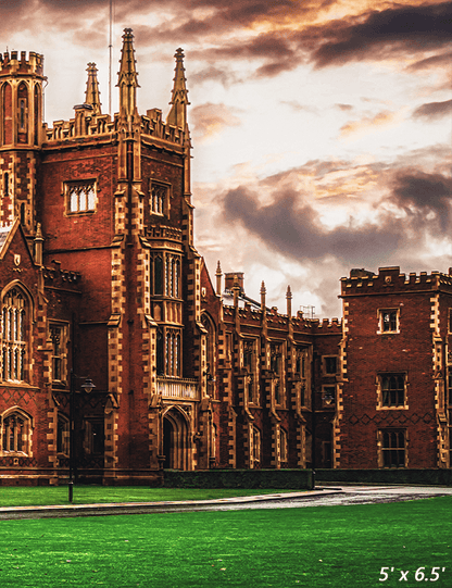 Queens University Belfast Architecture Backdrop for Photo SBH0695