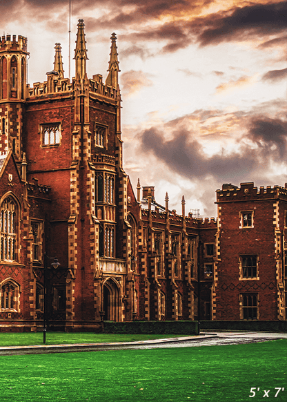 Queens University Belfast Architecture Backdrop for Photo SBH0695