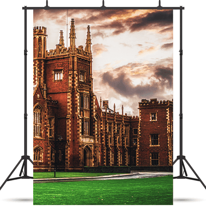 Queens University Belfast Architecture Backdrop for Photo SBH0695