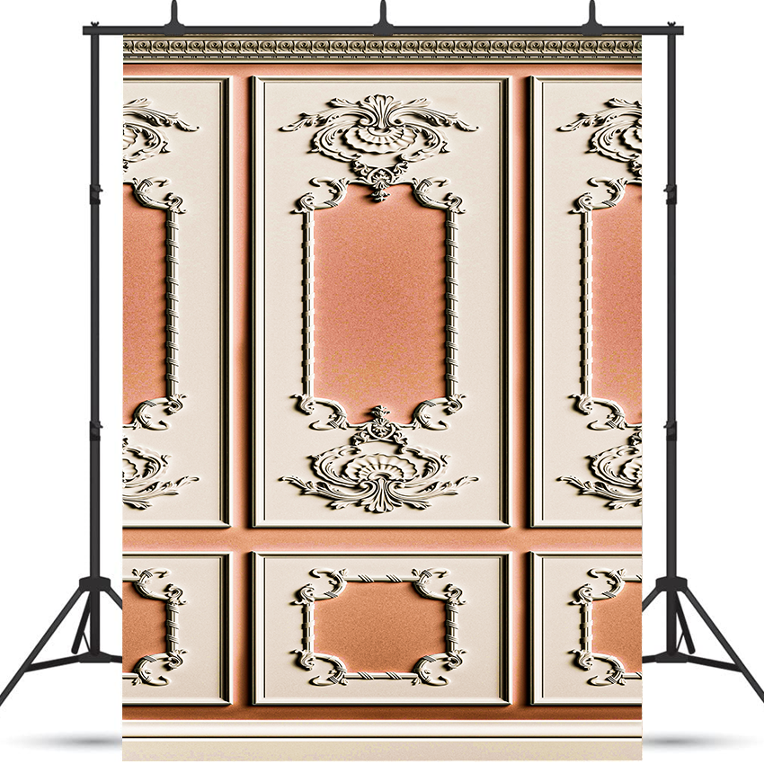 Elegant Ornate Panel Photography Backdrop SBH0747