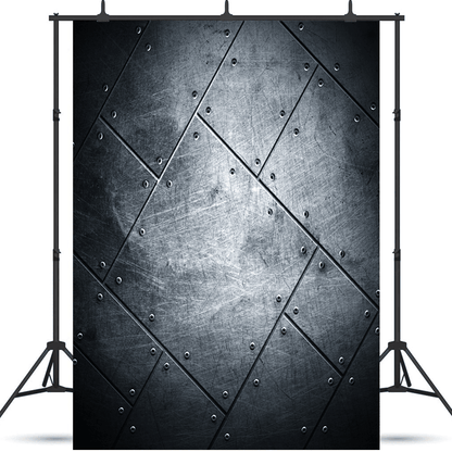 Abstract Black Metal Grunge Textures Background Backdrop for Photography SBH0139