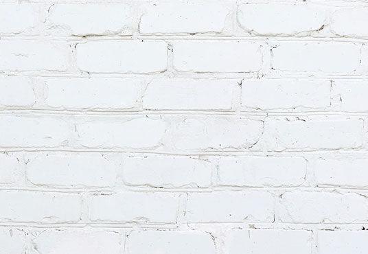 White Brick Printed Artistic photography Backdrop SBH0015