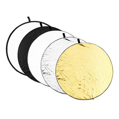 31Inch/80cm Round 5-in-1 Multi-Disc Reflector for Studio Photography Lighting and Outdoor Lighting