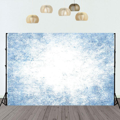 Abstract Light Blue Wall Photography Backdrops for Picture