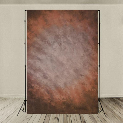 Rust Orange Abstract Photography Backdrop for Studio