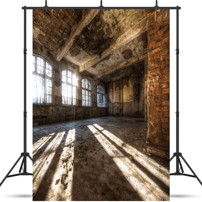 Vintage Brick Room Architecture Portrait Photography Backdrops