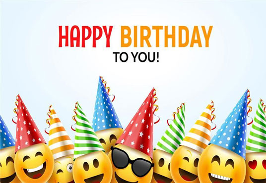 Buy Happy Birthday Smile Face Photography Backdrops Online – Starbackdrop