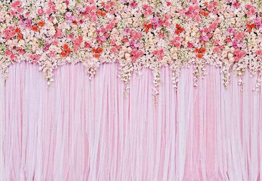 Buy Pink Wall Weddings Bridal Shower Photography Backdrop Online ...