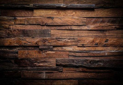 Dark Brown Wooden Backdrop Seamless for Party