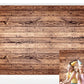 Vintage Rustic Dark Brown Wood Photo Studio Booth Backdrop Props KH03719