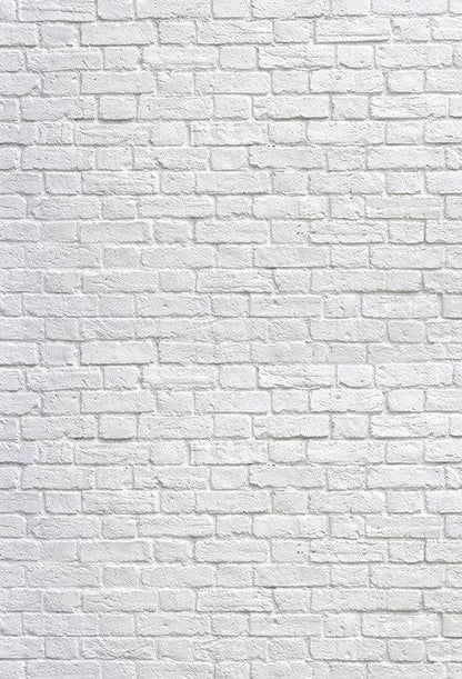 Star Backdrop White Brick Wall Backdrop  for Photo Studio