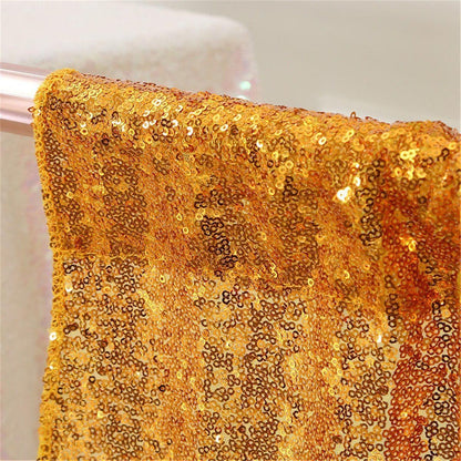 Gold Sequins Fabric Photography Backdrop for Party