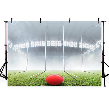 Green Grass Floor Bright Lights Photography Custom Backdrop Background