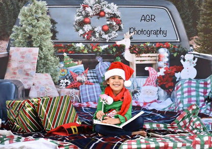 Merry Christmas Mini Session Photography Backdrop for AGR Photography