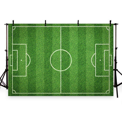 Sports Green Grass Backdrop Basketball Field Pattern Photography Background