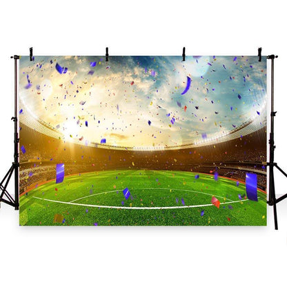 Stadium Backdrop Football Field Photography Background