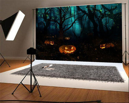 Halloween Photography Backdrop Firefly Forest Background