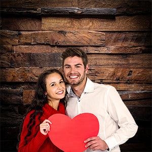 Dark Brown Wooden Backdrop Seamless for Party