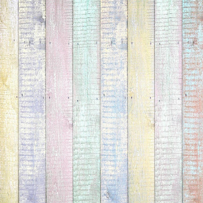 Multicolor Wooden Happy Easter Backdrops for Studio