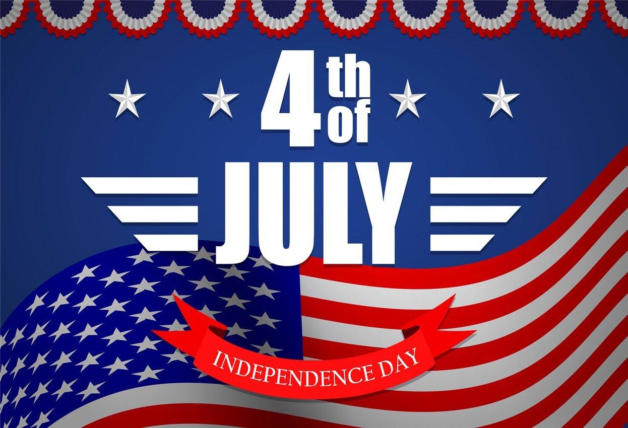 Buy Happy Independence Day Flag 4th Of July Backdrop Online – Starbackdrop