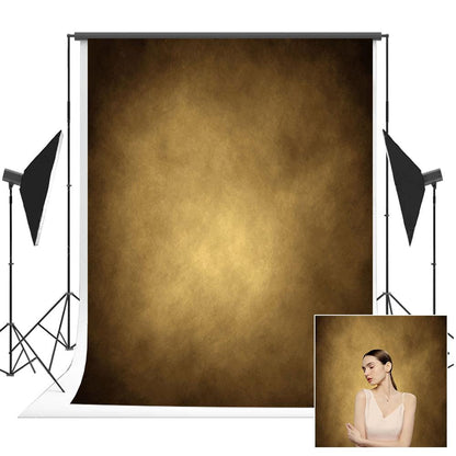 Bright Brown Abstract Wedding Portrait Backdrop for Photographer