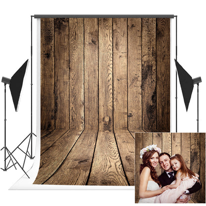 Wood Photo Backdrop Wood Panel Rustic Photography Backdrop for Photo Studio K15342