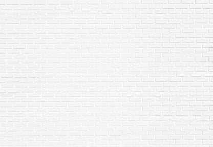 Brick White Photography Booth Prop Backdrop for Portrait