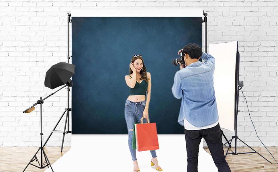 Abstract Strong Blue Pattern Photography Backdrops for Picture