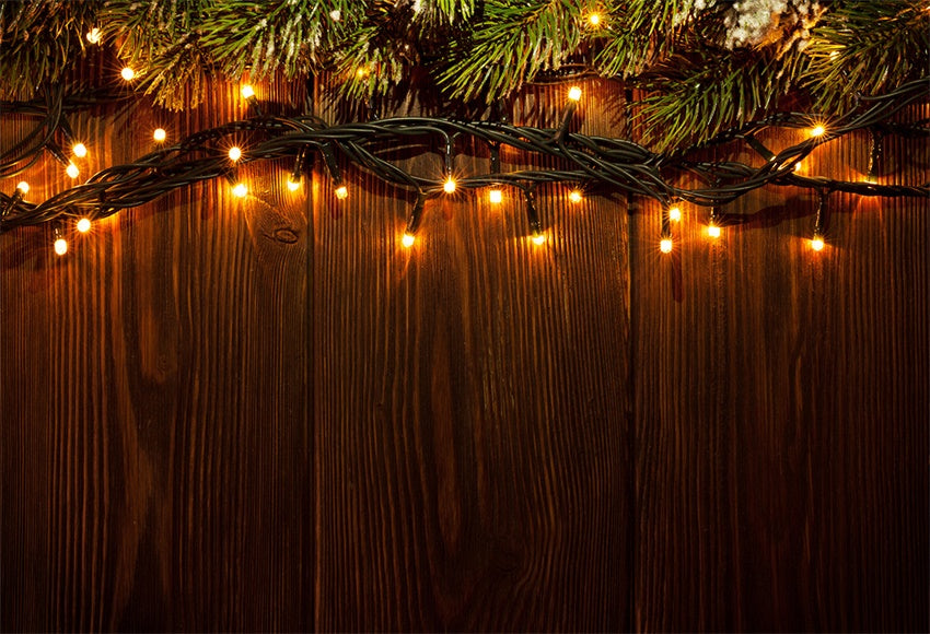 Buy Christmas Wood Wall Backdrop for Photography light Star Background ...