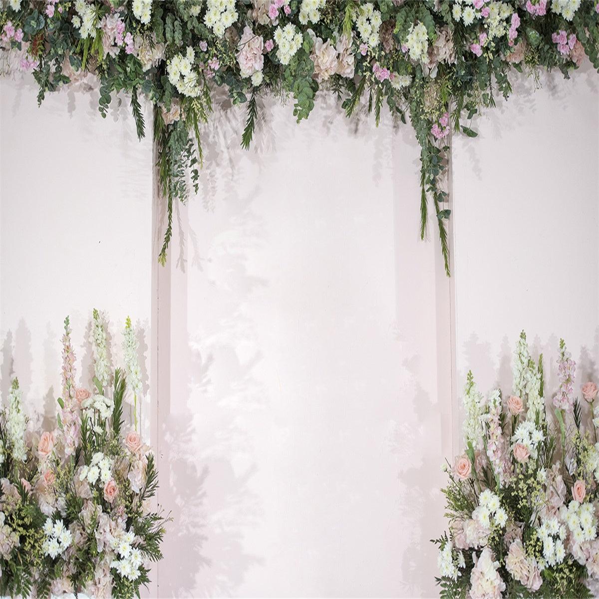 SWANKY PRINTS 6ft x 6ft Vinyl Photography Backdrop / high quality Spring Time Blooms