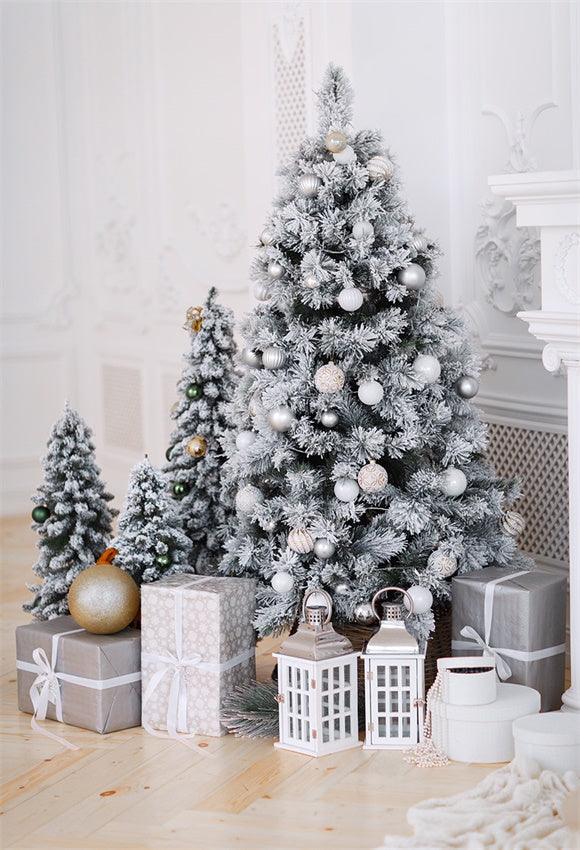 Buy White Theme Christmas Photography Backdrops for Studio Online ...