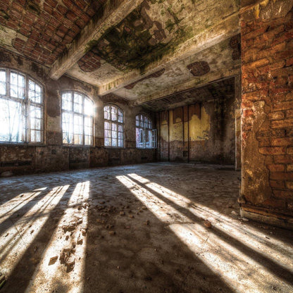 Vintage Brick Room Architecture Portrait Photography Backdrops