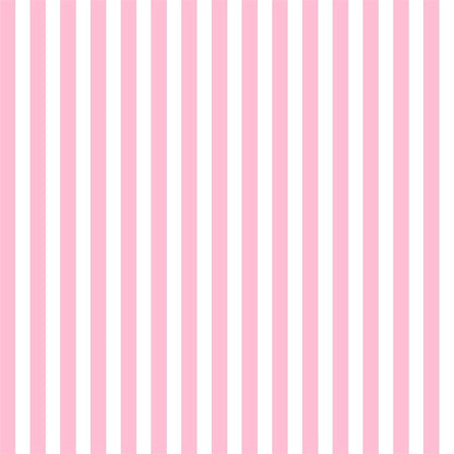 Baby Pink and White Stripes Fabric Backdrops