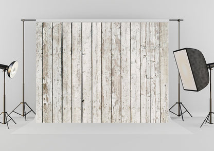 White Grunge Wooden Planet Floor Mat Backdrop For Photography