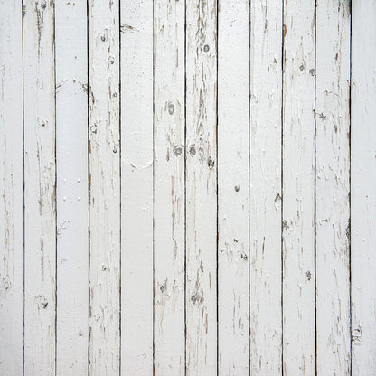 Vintage White Wood Wall Photography Backdrops for Picture