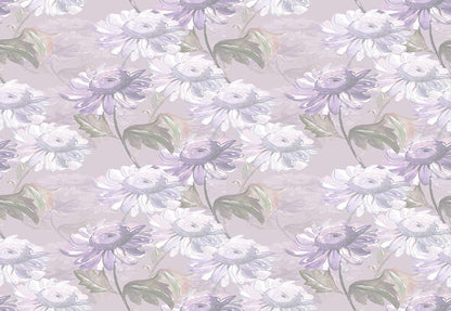 Lavender Flowers Backdrop for Newborn