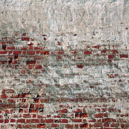 Vintage Red/White Brick Wall Photography Backdrop for Studio