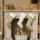 Wood Fireplace Christmas Backdrops for Photography