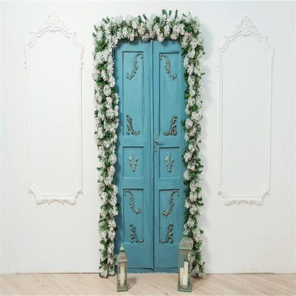 Vintage Wall Door Photography Backdrops