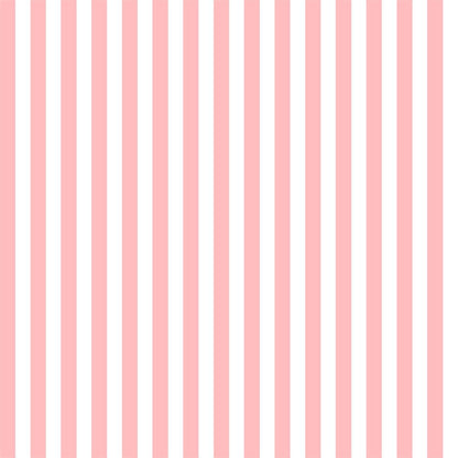 White and Pink Stripes Baby Show Table Banner Backdrops