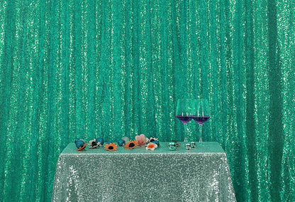 Mint Sequins Fabric Photography Backdrop for Party