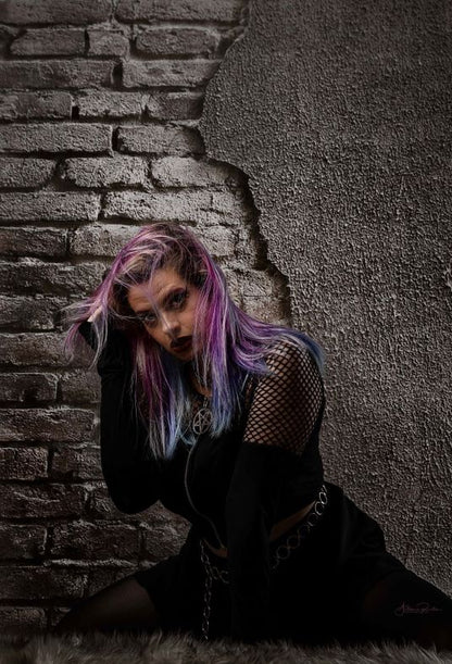 Dirty Grunge Brick Wall Weathered Backdrop For Photography Background