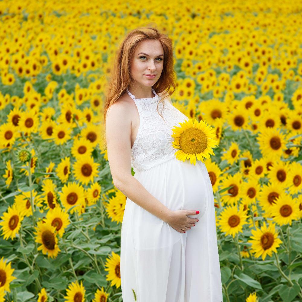 Summer Sunflower Photography Backdrop for Picture