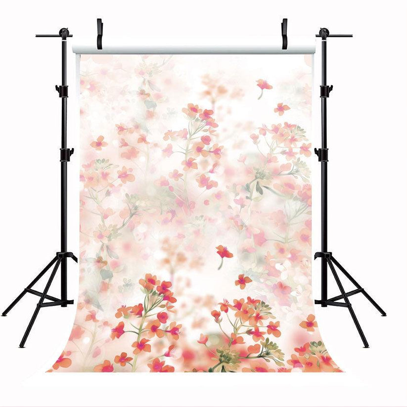 Halftone Flowers Bouquet Floral Abstract background for Photo Studio P ...