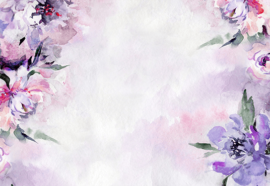 Vintage Decorative Background Digital Watercolor Floral Art Background ...