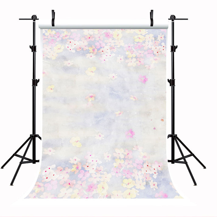 Beautiful Watercolor Flower Bouquet Photo Backdrop for Photography SBH ...